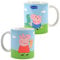 Peppa Pig - Taza infantil (cerámica, 320 ml), diseño de Peppa Pig
