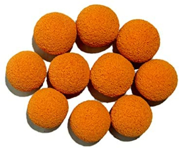 10 Stück Schwammkugeln Reinigunsball Schwammgummikugeln Putzschlauch Reinigung Schlauchreinigung für Putzmaschine PFT G4 Ersatzteile (25mm)