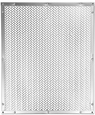 Camco Griglia per porta schermo inferiore premium per camper | Alluminio | Regola da 20 a 29 (43995)