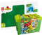 BRICKCOMPLETE Lego Duplo Set of 3: 10914 Deluxe Brick Box, 10980 Building Plate in Green & 30648 whale