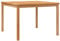 vidaXL Teak Massiv Garten Esstisch Terrassentisch Gartentisch Gartenmöbel Holztisch Balkontisch Massivholztisch Outdoor 110x110x77cm