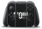 DeinDesign Skin kompatibel mit Nintendo Switch Controller Folie Sticker Offizielles Lizenzprodukt Hamburger SV HSV