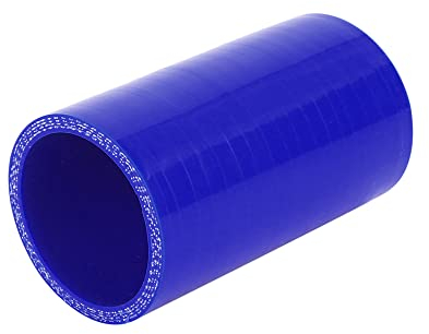 A ABSOPRO Voiture Refroidissements Tuyau Réducteur Droit 50mm Silicone Bleu