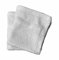 Lyra Linens - 100% Egyptian Cotton Face Flannel Washcloths - Pack of 2 OR 4 500 Gsm Facecloths, 30cm x 30cm Square, Quick Dry And Absorbent Makeup remover Cloths, Gym Towels (White, 2)