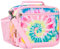 Choco Mocha Lunchtasche für Kinder, Mädchen Tie Dye Lunch Tasche mit Schultergurt, Lunchbag für Mädchen Picknick Reise, Rosa