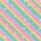 Geschenkpapier Regenbogen mit Stern Motiv 70cm x 2m Rolle - Geschenk Papier für Geburtstag Kindergeburtstag - Geschenkpapierrolle - Farbiges Packpapier & Verpackungspapier - Bunt