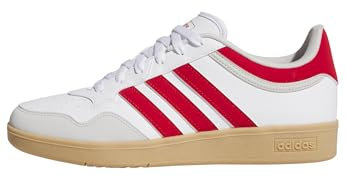 adidas Unisex Hoops 4.0 Shoes Schuhe, FTWR White Better Scarlet Gum 3, 44 EU