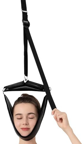 Zuasdvnk Traktion für den Hals, Nackendehner | Nackenstrecker Nackentraktionsgerät,Über der Tür zervikales Traktionsgerät, Nackentraktionskorrektor für körperliche Übungen zu Hause