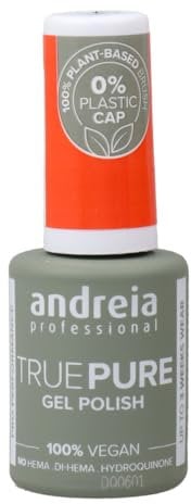 Andreia Professional Hema Free Gel Polish - TRUE PURE 21 Free and 100% Vegan for Sensitive Nails - Semi-Permanent UV LED Soak Off Gel Nail Varnish - 10.5ml (Multicolored)
