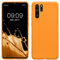 kwmobile Hülle kompatibel mit Huawei P30 Pro Hülle - weiches TPU Silikon Case - Cover geeignet für kabelloses Laden - Fruity Orange