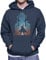 DFXBHW Team Gurren Lagann Men's Hooded Sweatshirt Black
