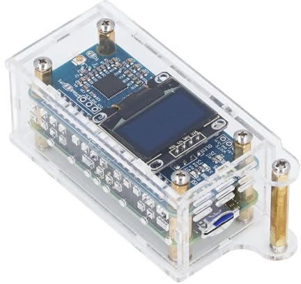 MMDVM Hotspot für Pi W, D Star YSF P25 NXDN POCSAG Digitales Sprachmodem mit 0,96-Zoll-Bildschirm für RasPi W, Funkgeräte