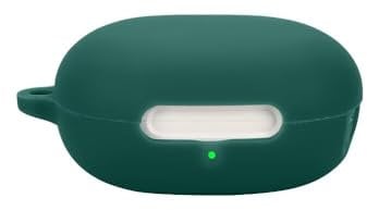 BAIDIYU Kopfhörer Hülle Kompatibel mit QCY AilyBuds E10, All-Inclusive, Sturzsichere, Weiche TPU Bluetooth Headset Schutzhülle Kompatibel mit QCY AilyBuds E10.(Dunkelgrün)