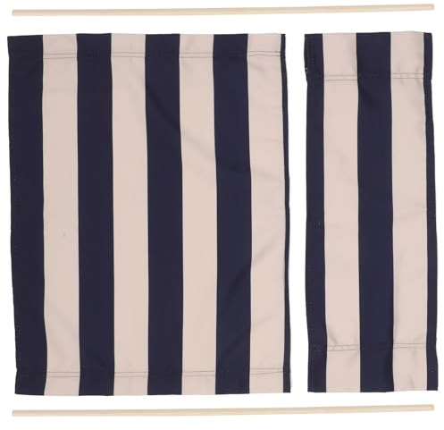 FOMIYES Ersatzbezug für Klappstuhl Sitzbezug aus Canvas 54x41cm 53x20cm Verschleißfest Ergonomisch für Regiestuhl und Campingstuhl