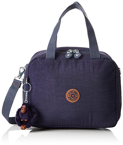 Kipling Miyo Schulranzen, 25 cm, 8 L, Blue Tan Block