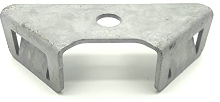 zaungräfe 10x Winkelclip Gabione Gabionenbau Mattenbefestigung Edelstahl Halter Gittermattenhalter