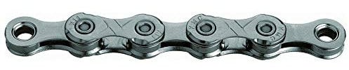 Fahrrad Kette, KMC Fahrradkette, X11 Grey, 1/2 x 11/128, 114 Glieder, 11-fach, kompatibel mit Shimano / Sram / Campagnolo