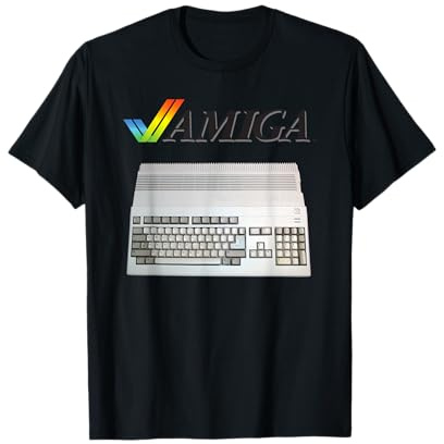 Vintage retro classic computer Amiga 80's nerd geek T-Shirt