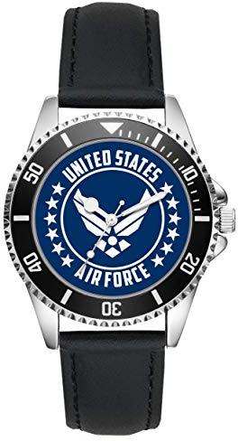 KIESENBERG - Geschenk US Air Force Veteran Military Soldat Artikel Uhr L-6510