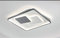 TonHan GmbH NEU Lampe 9643+FX 50x52 cm 100W LED Deckenleuchte mit Fernbedienung Lichtfarbe/Helligkeit einstellbar Deckenlampe Beleuchtung (9643+FX)