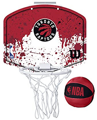 Wilson Mini NBATeam Basketball Hoop, Toronto Raptors