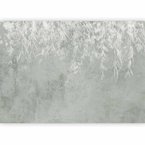 murando - Papier peint panoramique nature 400x280 cm - Revêtement mural décoration pour chambre salon cuisine - Design unique et moderne - Gris blanc - b-A-10178-a-a
