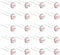 ZOUIQSS 20 Pack (Rose) Perle Cristal Épingles À Cheveux Fleur Strass Pinces À Cheveux pour Mariée Mariage Femmes Accessoires De Bijoux De Cheveux, avec Récipient Transparent