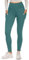 FOTOCITI Sport Leggings Damen mit Tasche High Waist Sportleggins Lang Blickdicht Sporthose Push Up Yogahose Bauchweg Laufhose Fitnesshose Hose(Dunkelgrün, L-XL)