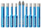 Diamantbohrer Fliesenbohrer Set - BRSCHNITT 6/6/8/10mm Diamant Bohrkrone - Lochsäge für Keramik,Granit,Porzellan,Fliesen,Feinsteinzeug,Mauerwerk, Marmor,Mauerwerk 10 Stück.