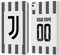 Head Case Designs Licenza Ufficiale Personalizzata Personale Juventus Football Club Home 2022/23 Kit Partita Custodia Portafoglio in Pelle Compatibile con Apple iPad Air 11 2020/2022/2024/2025