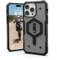 URBAN ARMOR GEAR UAG Case [Updated Version] Compatible with iPhone 15 Pro Max 6.7 Pathfinder Clear Ash/Black Built-in Magnet Compatible with MagSafe Charging Transparent Dropproof Protective Cover