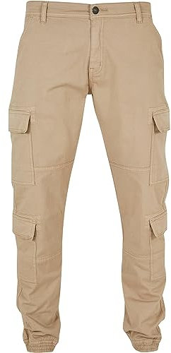 Urban Classics Herren Hose Double Cargo Twill Jogging Pants warmsand 31