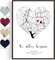 artpin® Wo alles begann Koordinaten Personalisierte Geschenke Bild | Poster Partner Geschenke für Ihn, für Freundin | Jahrestag Verlobung Valentinstag Hochzeitstag M1