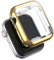 LANAFAY Funda Compatible con Apple Watch Series 6 5 4 SE 40mm, Suave TPU Case de iWatch, HD Flexible Protector de Apple Watch, Anti-arañazos Carcasa para Apple Watch(Oro)