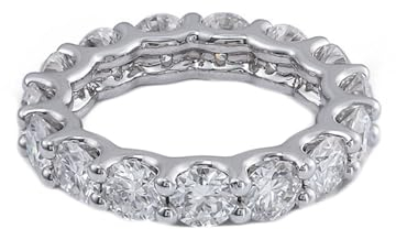 Epinki Weiß Gold 585 14K Ring, Klassiker Bohrer Reihe Stein Trauringe mit Diamant Ovalschliff, Pärchen Ringe Au585 Gold Diamantring Partnerringe Damen Echt Goldschmuck, Individuelle Größen