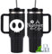 HIMS Taylor Merchandise Coffee Cup with Handle 40oz Tumbler with Straw and Lid Car Cup Travel Mug Gifts for Music Lovers (Nightmare Before Coffee 2)