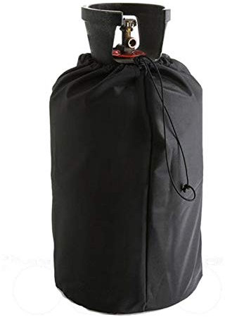 Propane Tank Cover, Waterproof Windproof Gas Bottle Full Cover for 20lbs Propane Cylinder, 210D Oxford Cloth Heavy Duty Propane Gas Canister Tank Cover Protector With Drawstrings