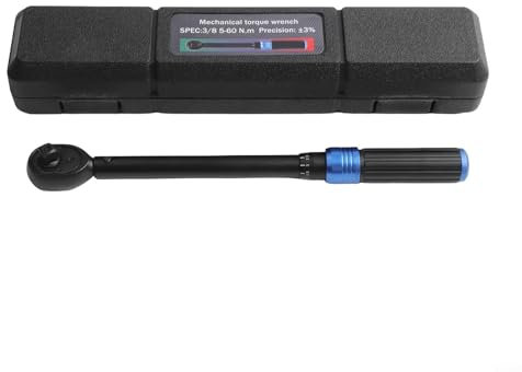 ComfyHarbor Mechanischer Drehmomentschlüssel, 72 Zähne, professionell, 1/2 3/8 1/4-Zoll-Antrieb, verstellbarer Ratschenschlüssel mit doppelter Drehung, für Autoreparatur-Werkstatt