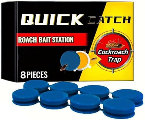 24 Pezzi Trappola Scarafaggi per Uso Domestico e Cucina