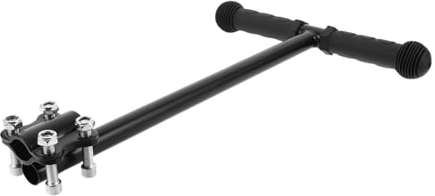 BESPORTBLE Kinderwagen Griffverlängerung aus Edelstahl 45cm Durchmesser Ergonomischer Ersatzgriff für Bollerwagen und Einkaufswagen Einfache Montage für Eltern bei Spaziergängen