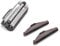 vhbw Kombipack Doppelscherfolie + 2 Klingenblöcke für Rasierer Xenic 9191 - Hochwertiger, kostengünstiger Ersatz - Silber, Folie, Aufladbar, Edelstahl, unisex, Erwachsene, modern, Grayscale