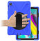 Gerutek Custodia Cover per Samsung Tab S5e 10,5 2019, SM-T720/T725 Protettiva Cover Resistente Antiurto agli Urti con 360 Supporto Rotante e Cinturino per Mano/Trasporto per Galaxy Tab A S5E, Blu