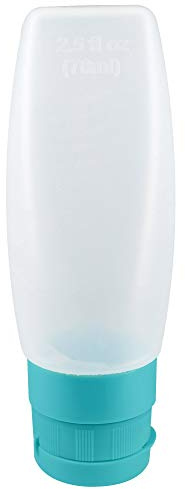 PARSA Beauty Silikon Reiseflasche für Flüssigkeiten/Shampoo/Waschgel BPA