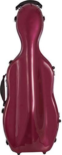 M-Case Custodia per Viola Fiberglass 38-43 Ultra Light borgogna lucido borsa musicale
