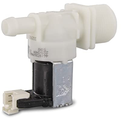 DL-pro keine Elettrovalvola per Whirlpool Bauknecht 480140102032 per Modelli ADP. ADG. 1 Scomparto 180°, Diametro 11,0 mm, per lavastoviglie, Plastica