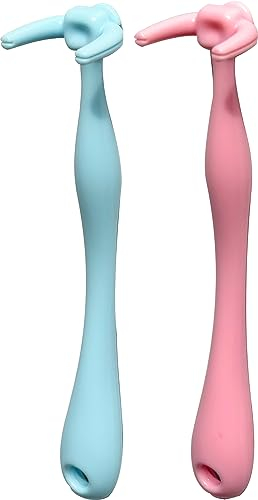 Reusable NO-Waste Dental Floss Holder for Adults and Kids Teeth Cleaning Handle Unflavored Floss Picks 2 Counts Daughter Gift from mom