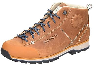 DOLOMITE Mixte Bottes Cinquantaquattro Mid FG Evo Chaussures de Montagne, Doré/Jaune, 45 2/3 EU