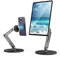 VIJIM HP007 Tablet Ständer Handy Ständer Tisch mit elektrischem Saugnapf, Aluminium Tablet Halterung Höhenverstellbar, 360° drehbar, Tisch Ständer für Tablets und Smartphones, wie iPad/iPhone/Galaxy