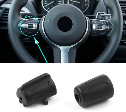 TTCR-II Compatible con el botón del volante de BMW, 2 unidades, interruptor de control de crucero para 1/2/3/4/5/6er X1 X2 X3 X4 X5 X6 M F06 F07 F10 F11 F15 F16 F20 F21 F22 F23 F25 F26 F26 F26 F21 30