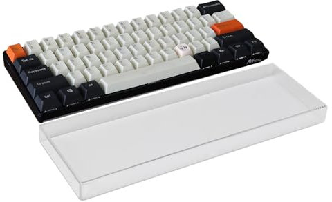 Acrylic Keyboard Dust Cover,84 Keys Transparent Mechanical Keyboard Protective Cover,Compatible with Computer Gaming Keyboards (12.2''x4.92''x0.87'')